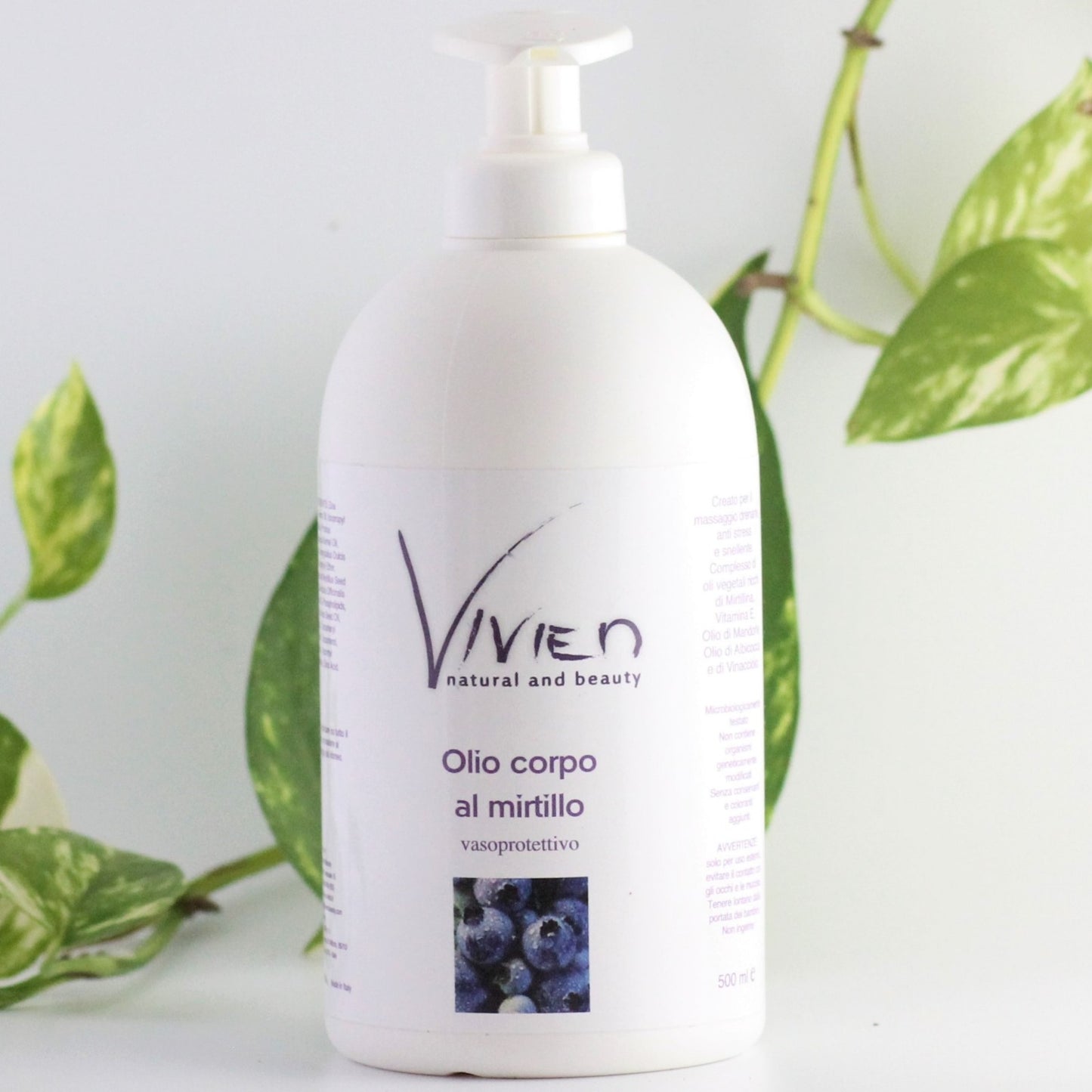 Olio corpo al mirtillo 500ml